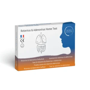 Autotest rotavirus adénovirus Patris Health – test gastro-entérite dans les selles