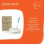 Contenu du kit Patris Health – autotest fonction rénale albumine